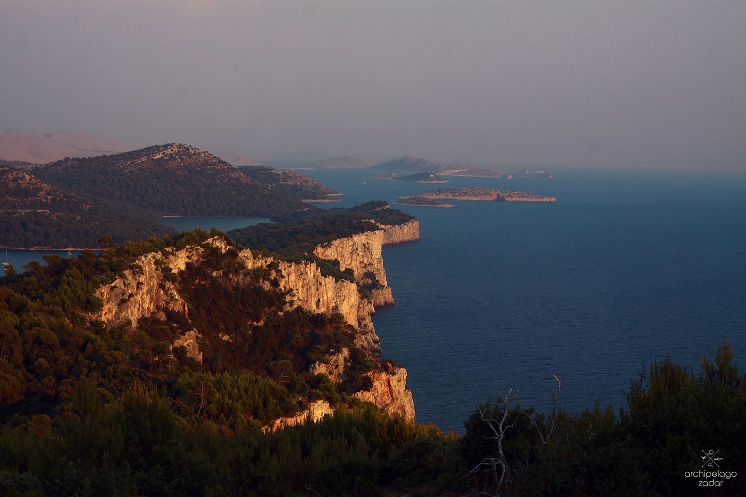 must see places in zadar aerial view of telašćica cliffs near dugi otok