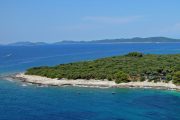 dugi otok boat tour aerial view of southern cape