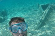 snorkeling around sunken sarchophagi on silba and olib boat tour
