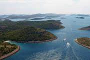 Kornati islands archipelago