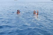 Girls Snorkeling on Molat Island