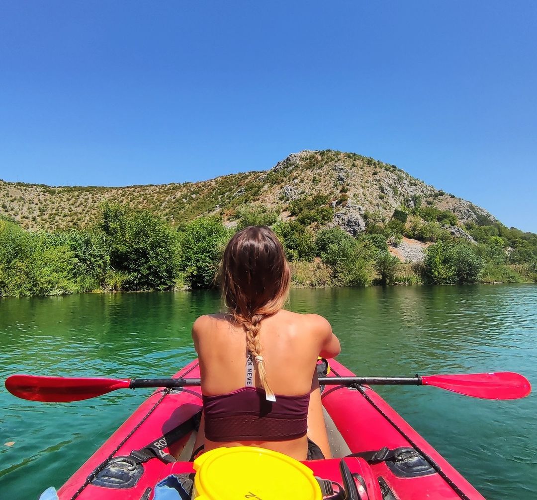 activities in Zadar region kayaking zrmanja