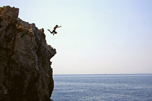 Cliff Jumping
