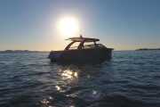 colnago 33 boat rental at sunset in zadar