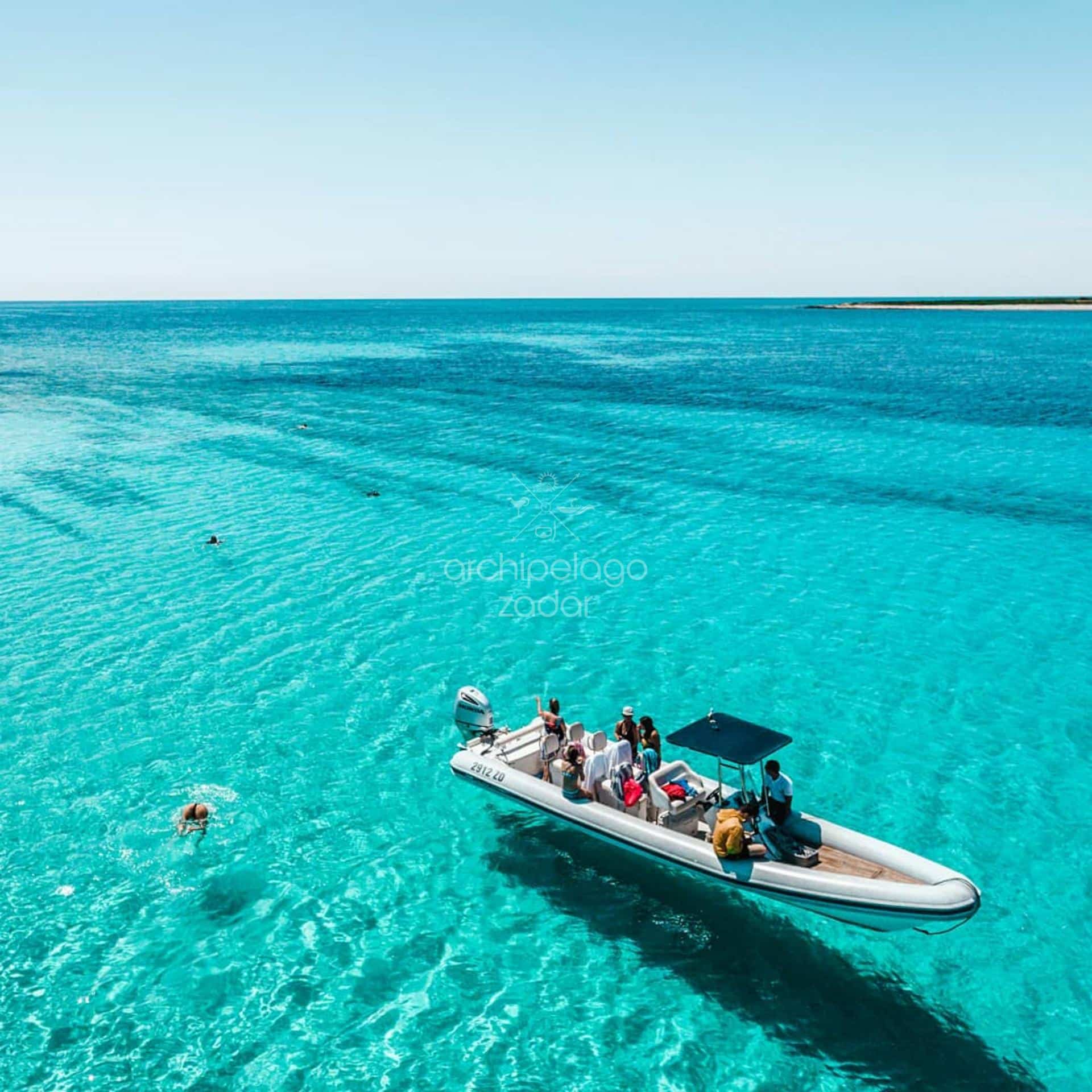 privacy on the sakarun beach boat tour