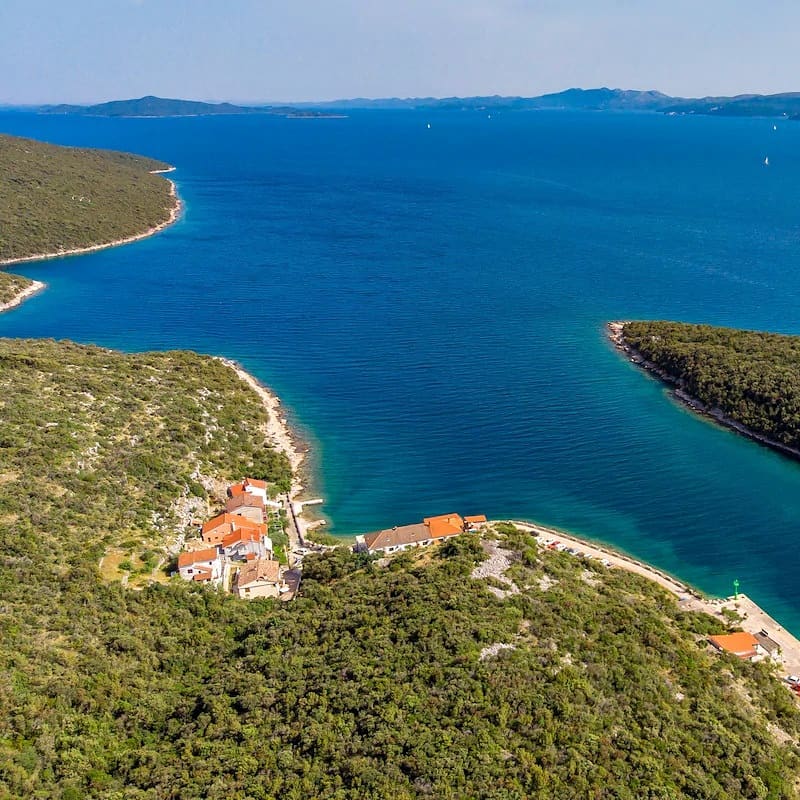 sestrunj island aerial
