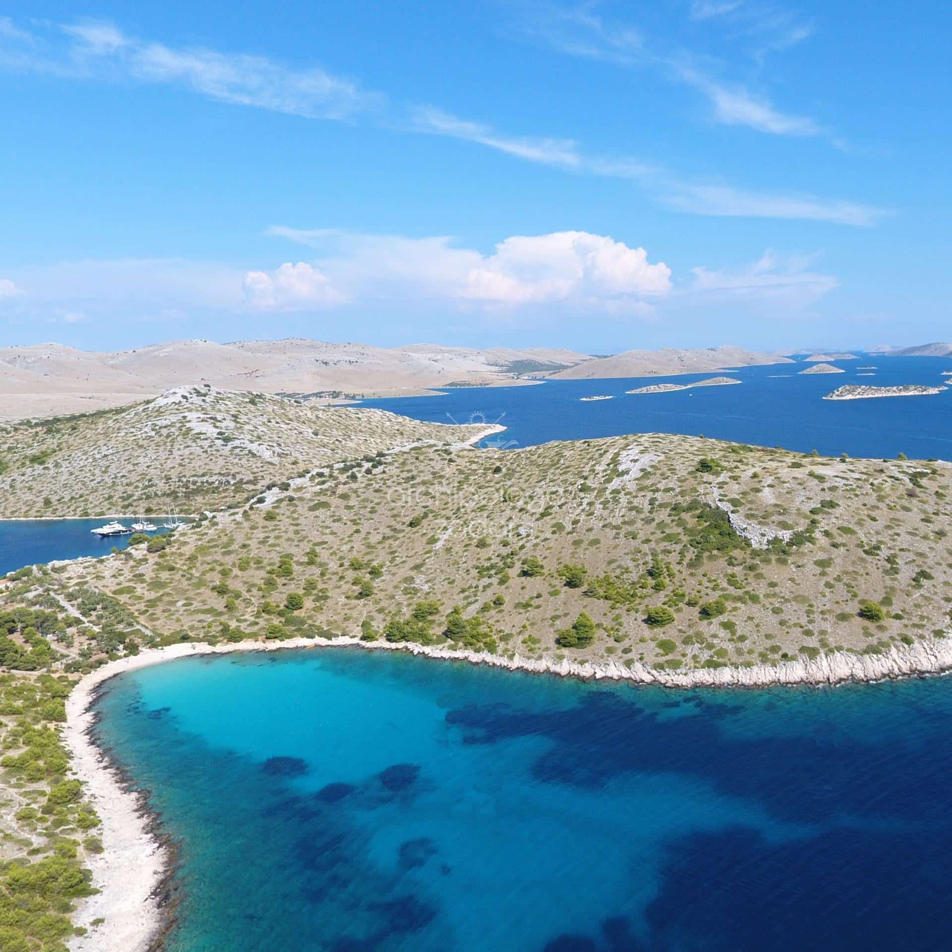 private bay in kornati islands