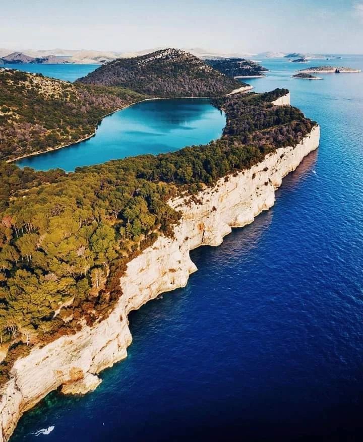 Telaščica from above
